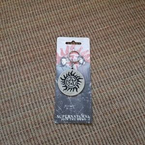 Supernatural Logo Keychain